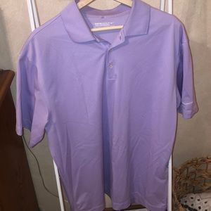 Nike Golf Polo Purple Men’s Large Cotton